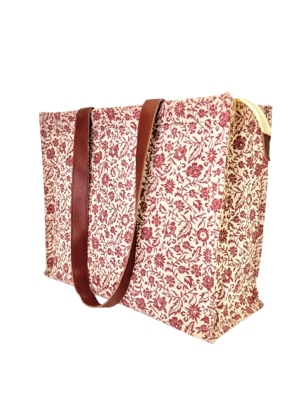 Rustic Petals Box Tote Bag