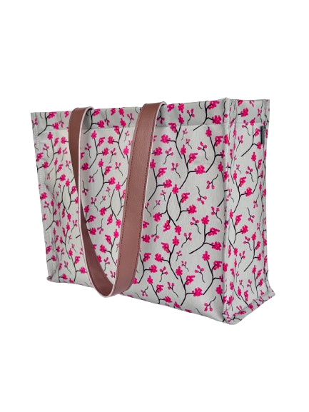 Cherry Blossom Box Tote