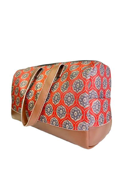 Ajrakh Travel Bag