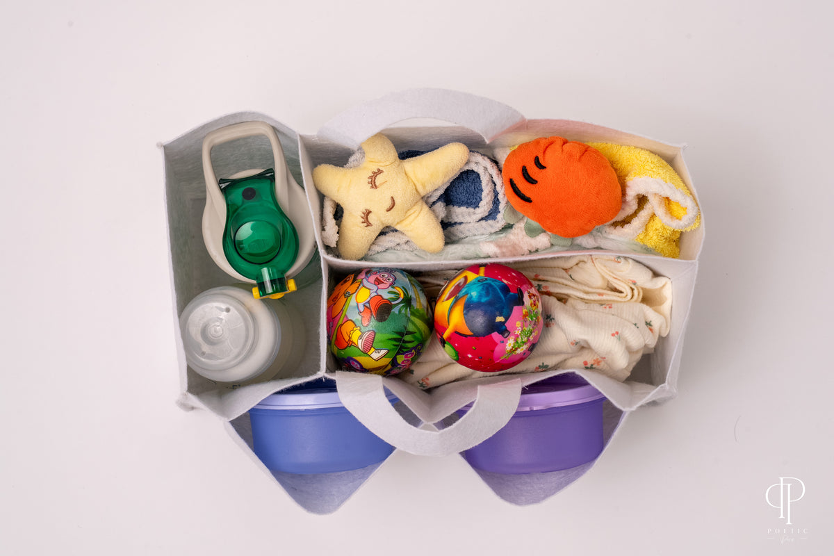Mommy Bag - Indigo Bloom