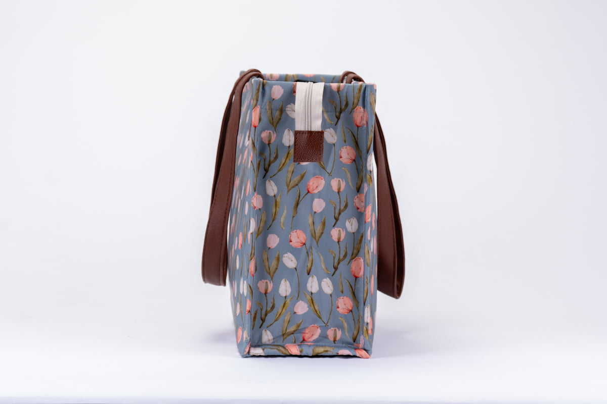 Box tote - Tulip Tale
