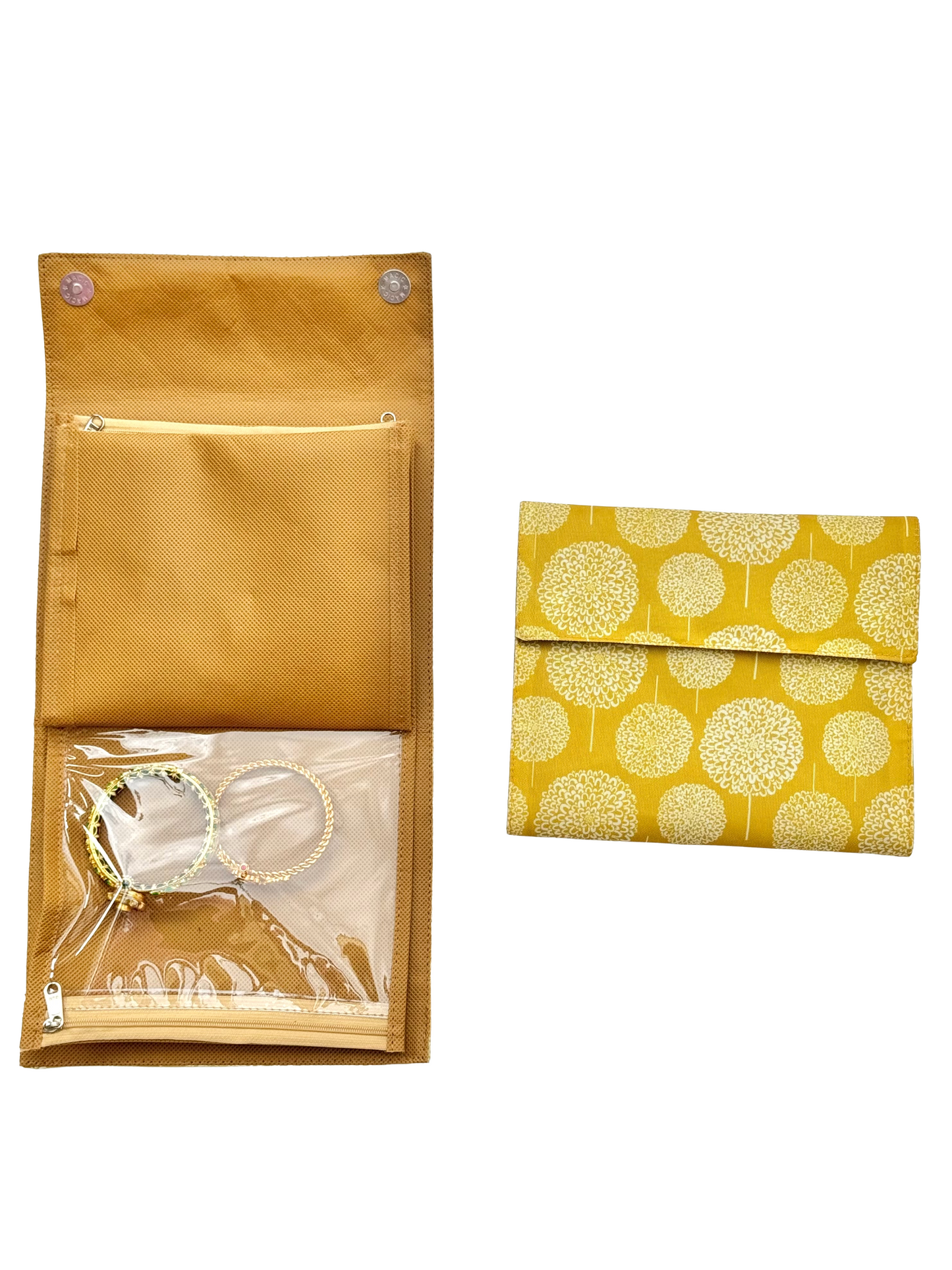 Sunny Bloom Jewel Pouch