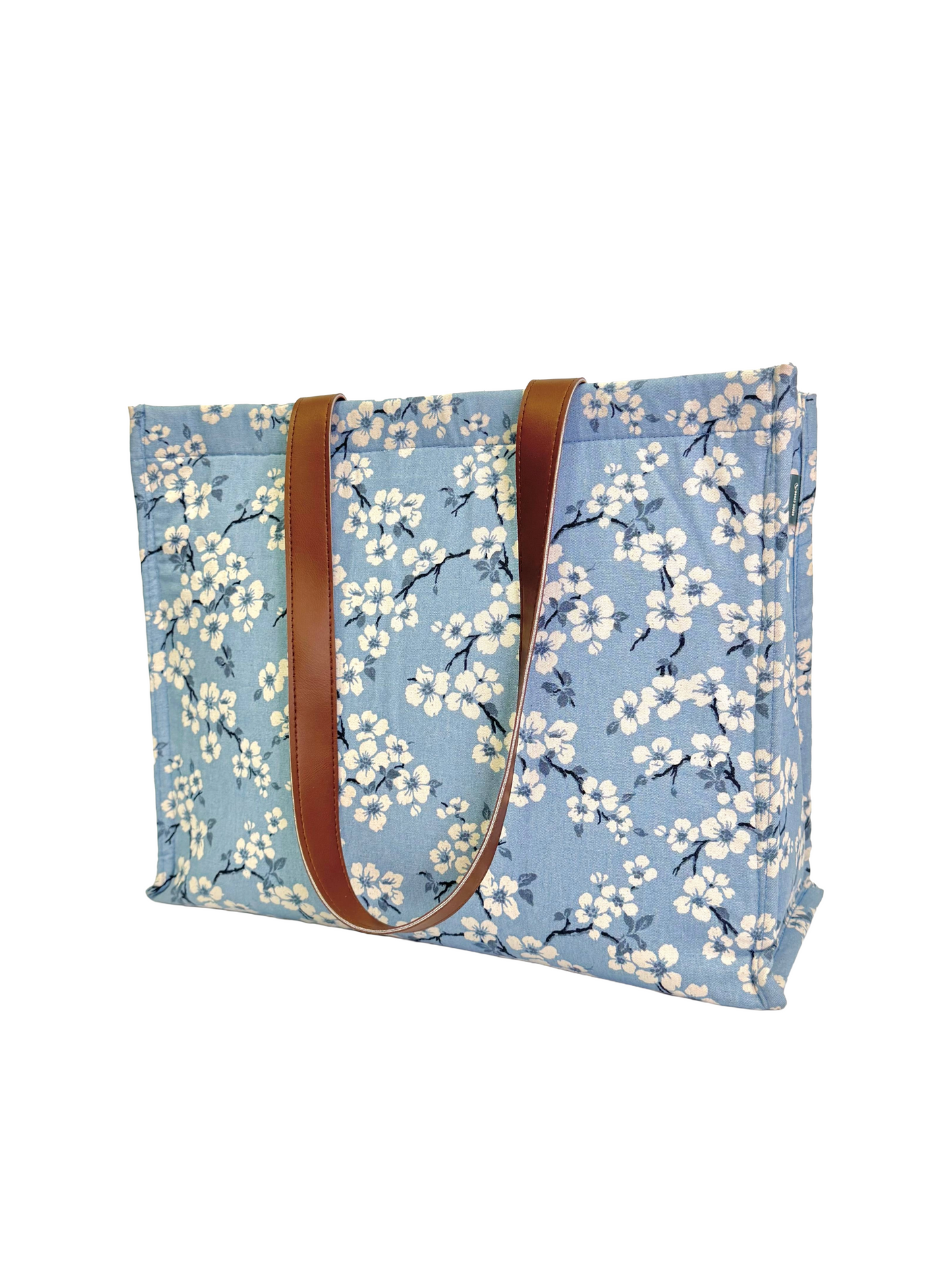 Snow Bloom Box Tote