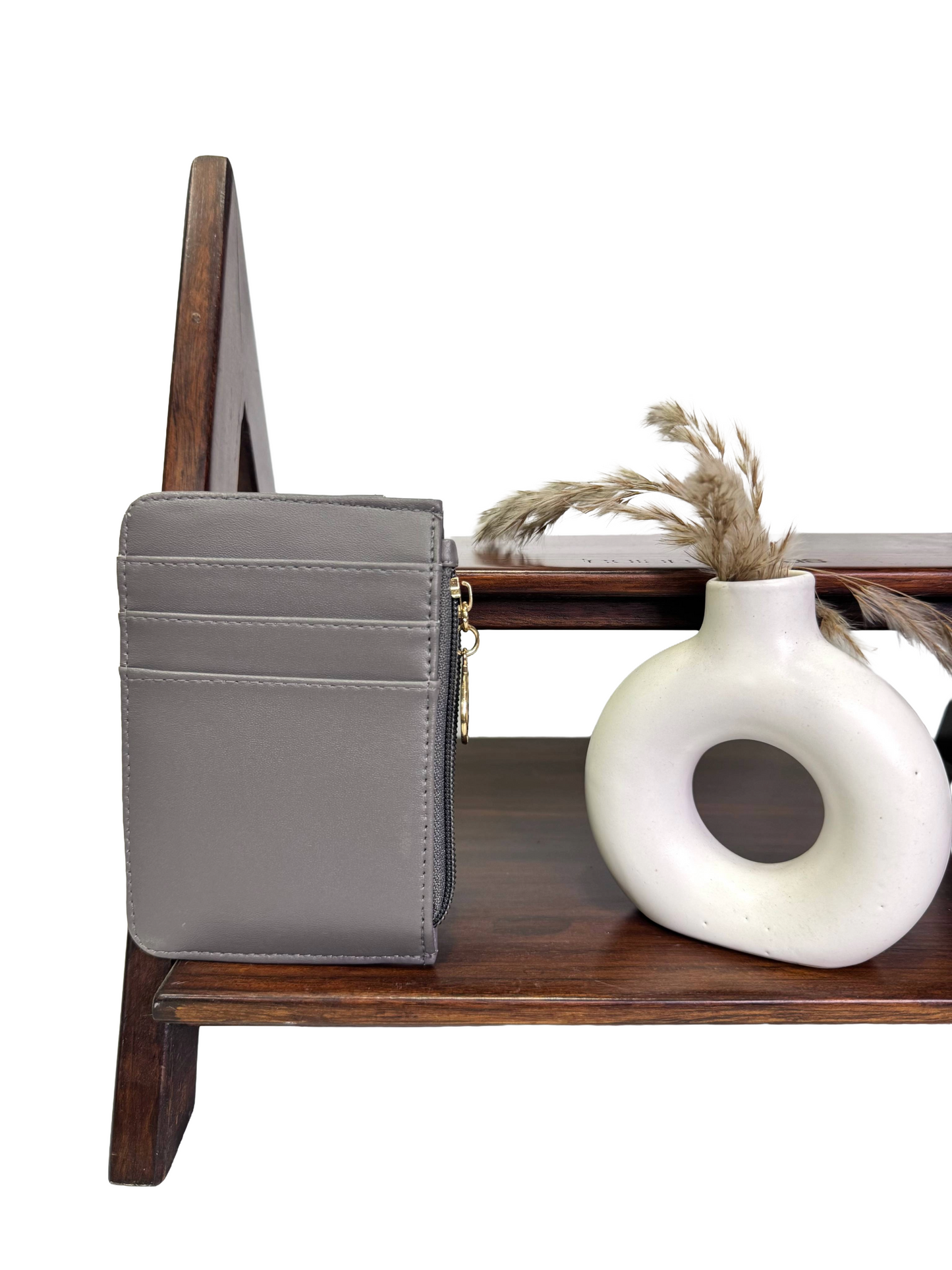 MidNight Bloom (Grey) Card Wallet