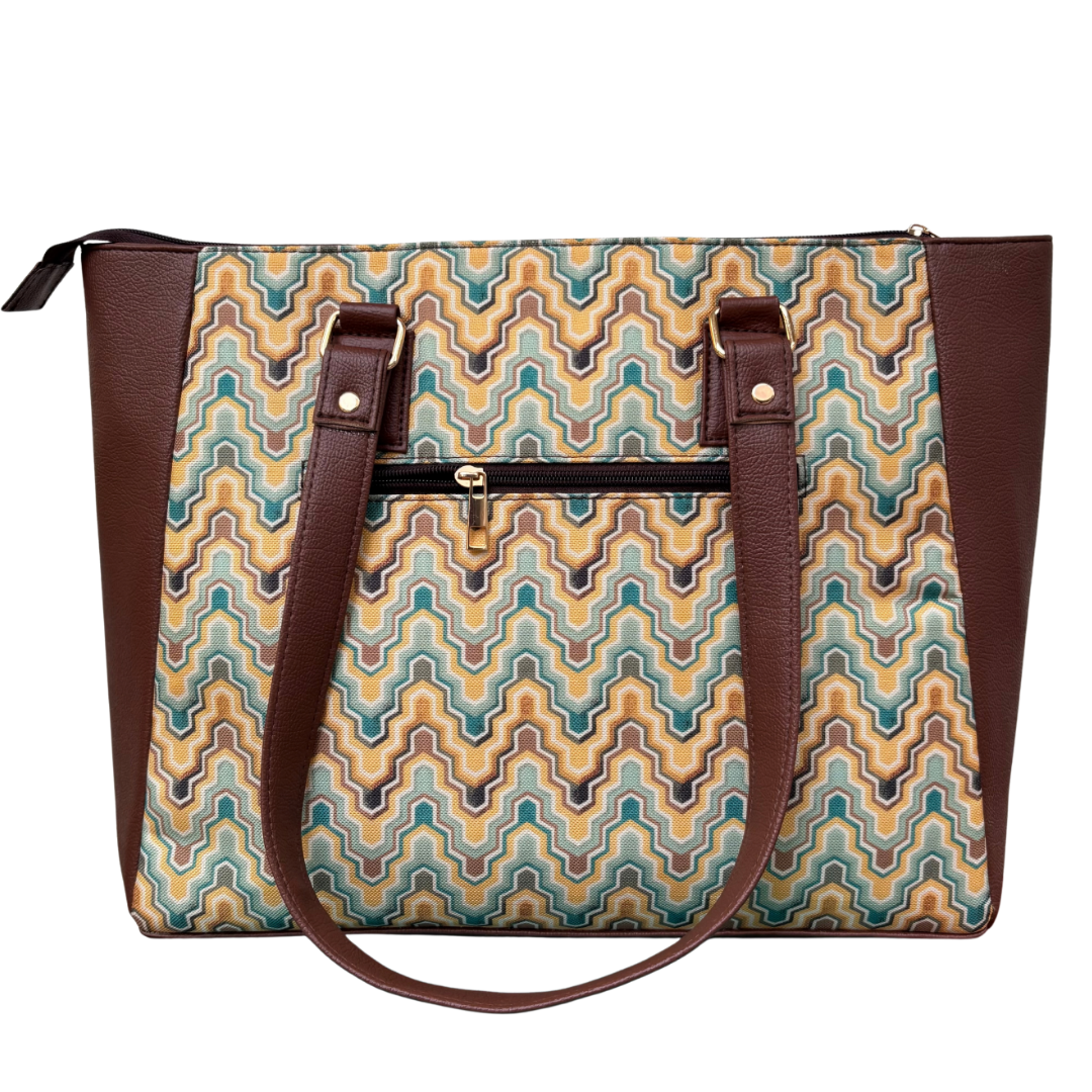Office Tote XL - Honey Comb