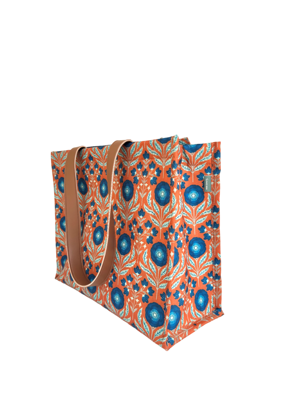 Amber Bloom Box Tote