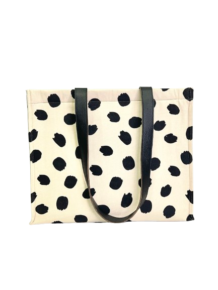 Polka Box Tote