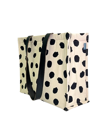 Polka Box Tote