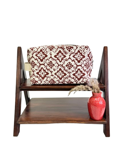 Terracotta Tile Vanity Pouch