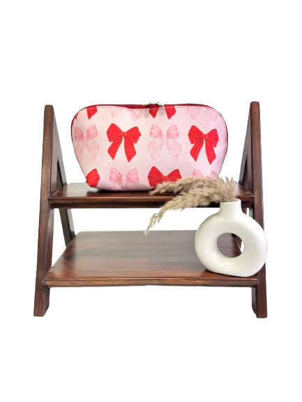 Bow Blush Pouch