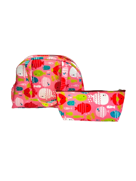 Fishies Combo- Mini Lunch Bag & Pencil Pouch