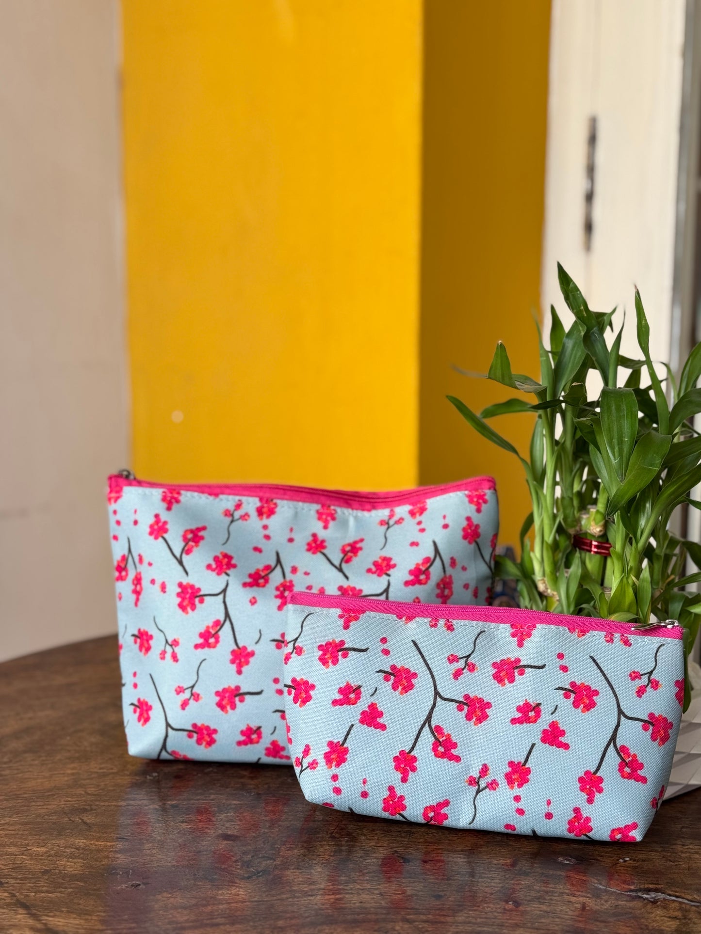 Combo Pouch - Cherry Blossom