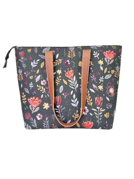 Hand Painted Office Tote