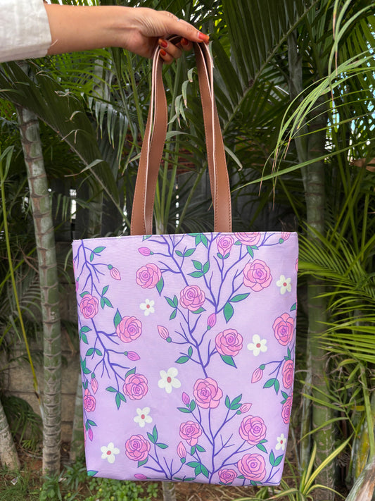 Everyday tote - Lavender Rose