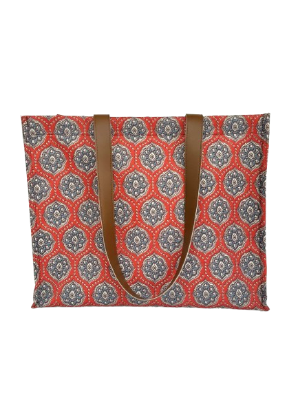 Ajrakh Box Tote