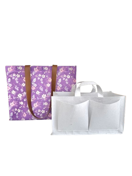 Lavender Love Mommy Bag