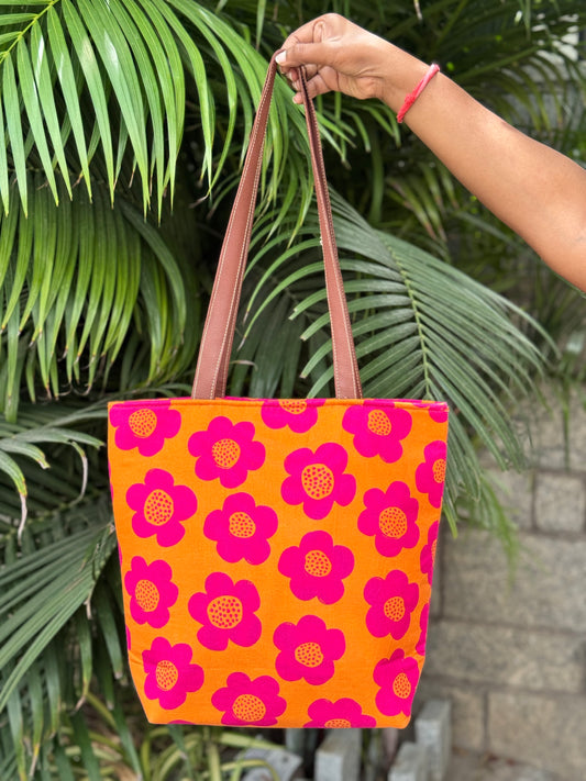 Floral Tote Bag