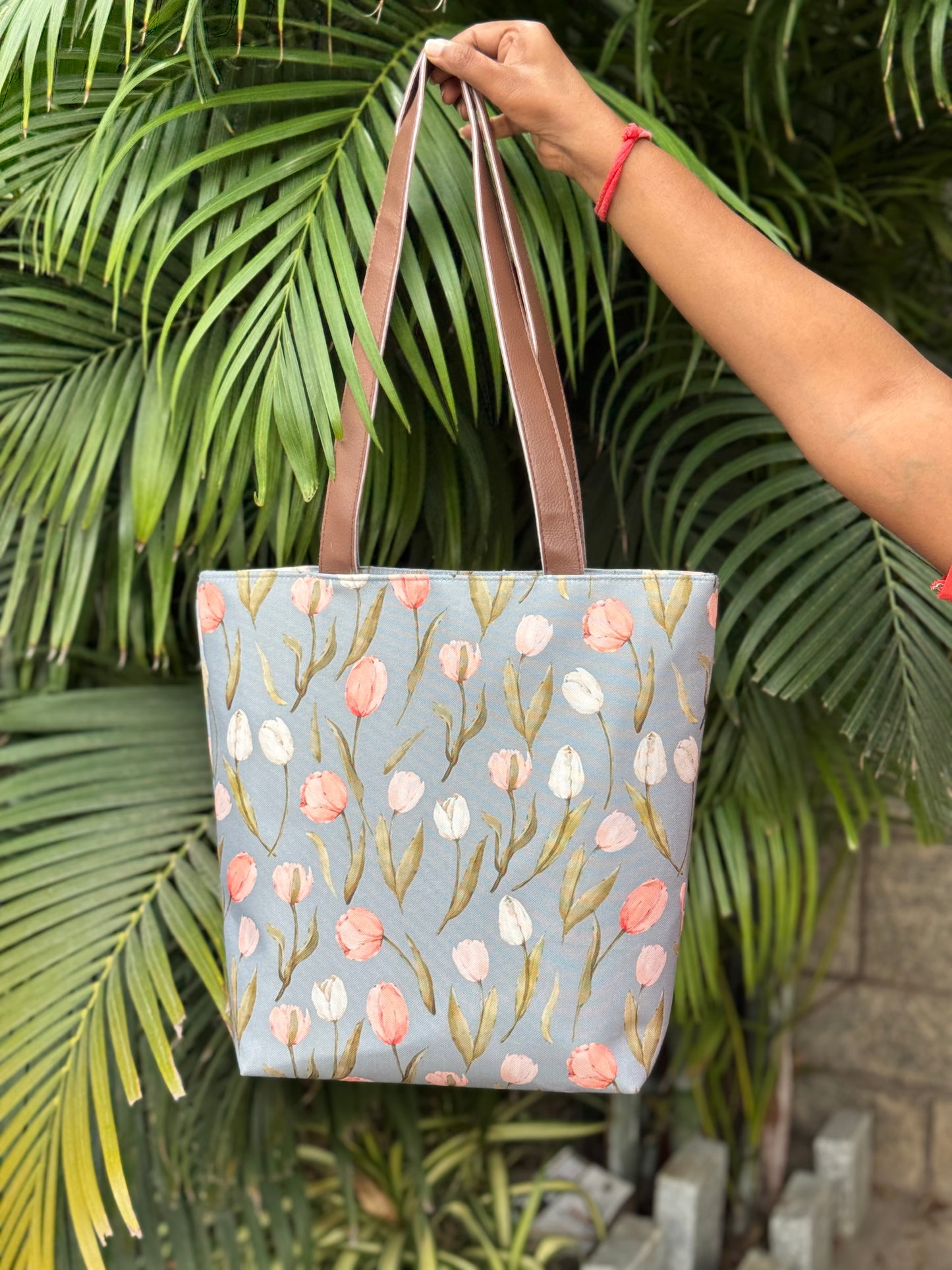 Tulip Tale Tote Bag