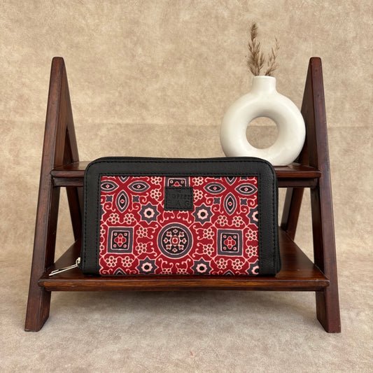 Clutch Wallet - Royal Ajrakh
