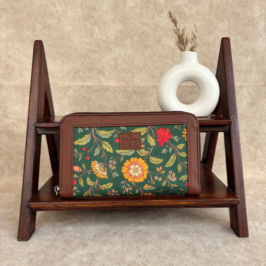 Clutch Wallet - Green Forest