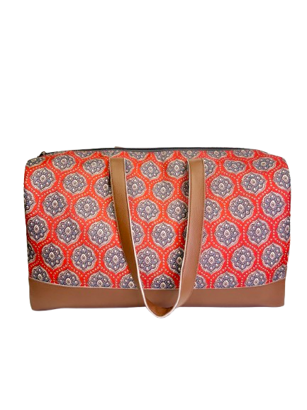 Ajrakh Travel Bag