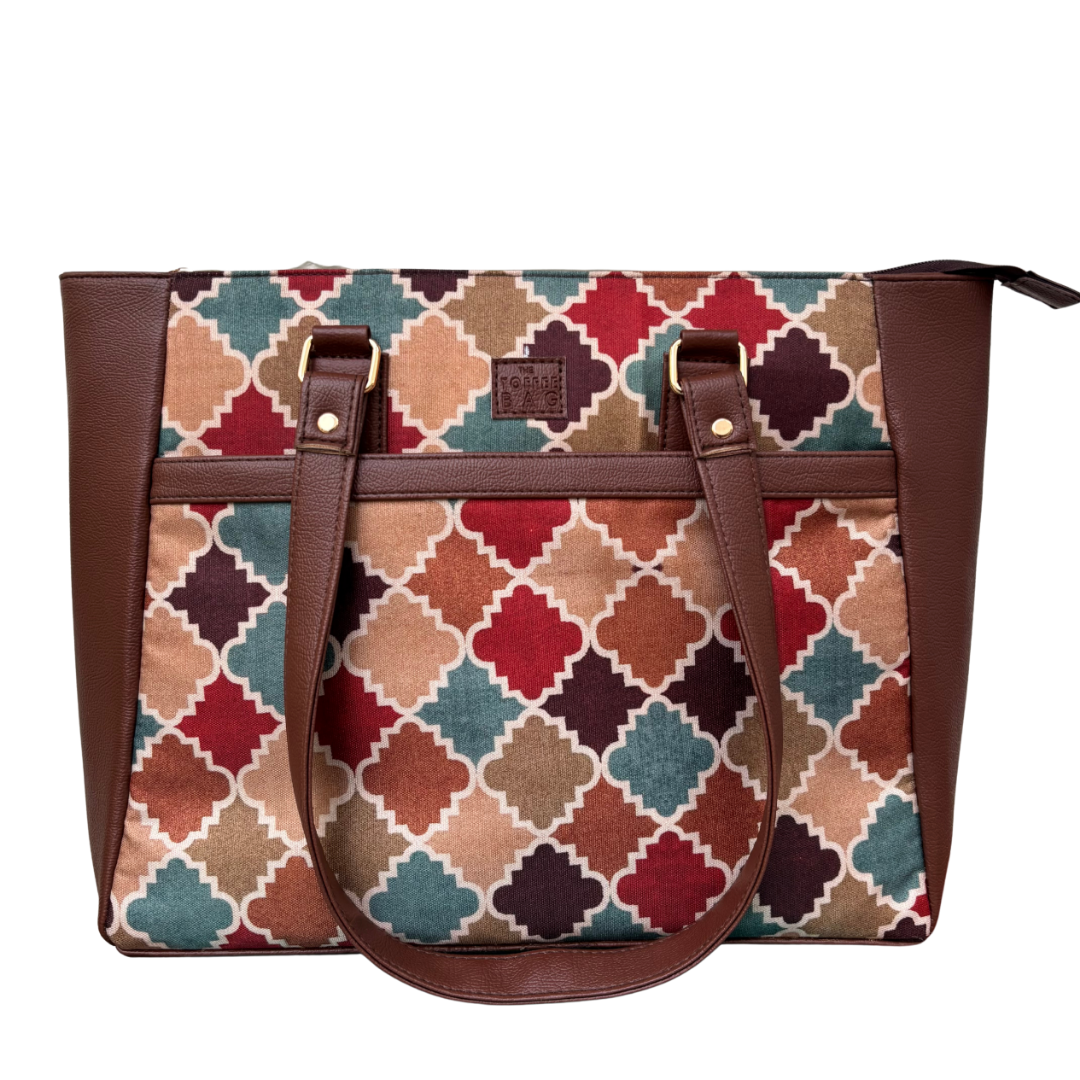 Office Tote XL - Moroccan mirage