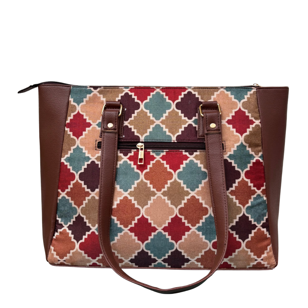 Office Tote XL - Moroccan mirage
