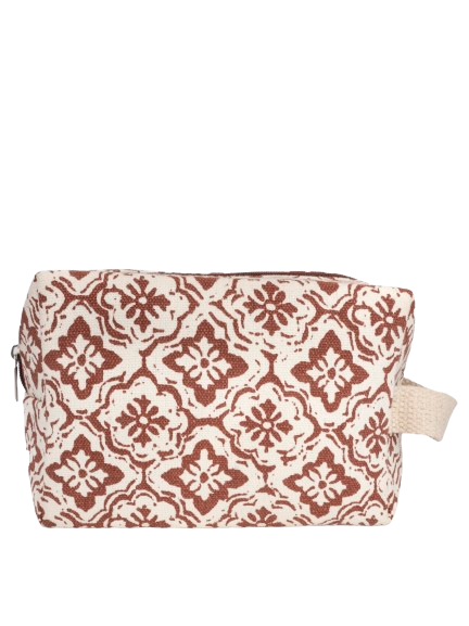 Terracotta Tile Vanity Pouch