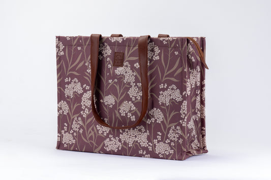 Box Tote - Retro Bloom