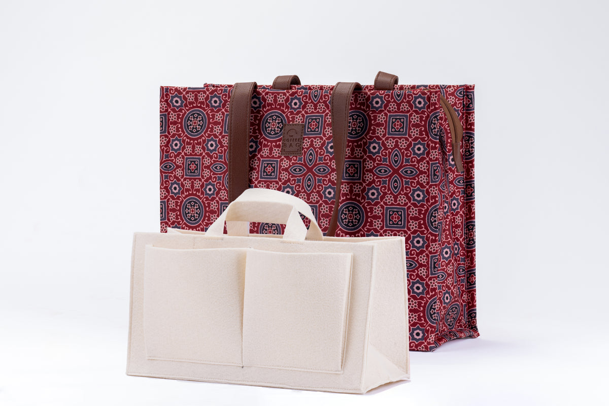 Mommy Bag- Royal Ajrakh
