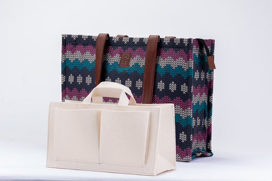 Mommy Bag - Knitted Weave