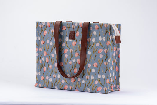 Box tote - Tulip Tale