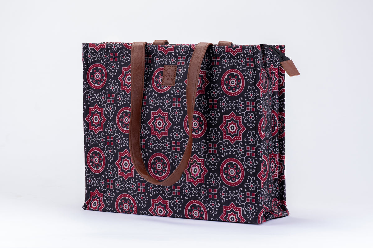 Mommy Bag - Traditional Ajrakh