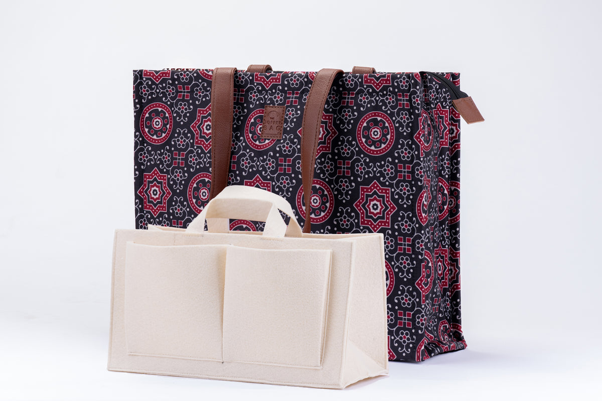 Mommy Bag - Traditional Ajrakh
