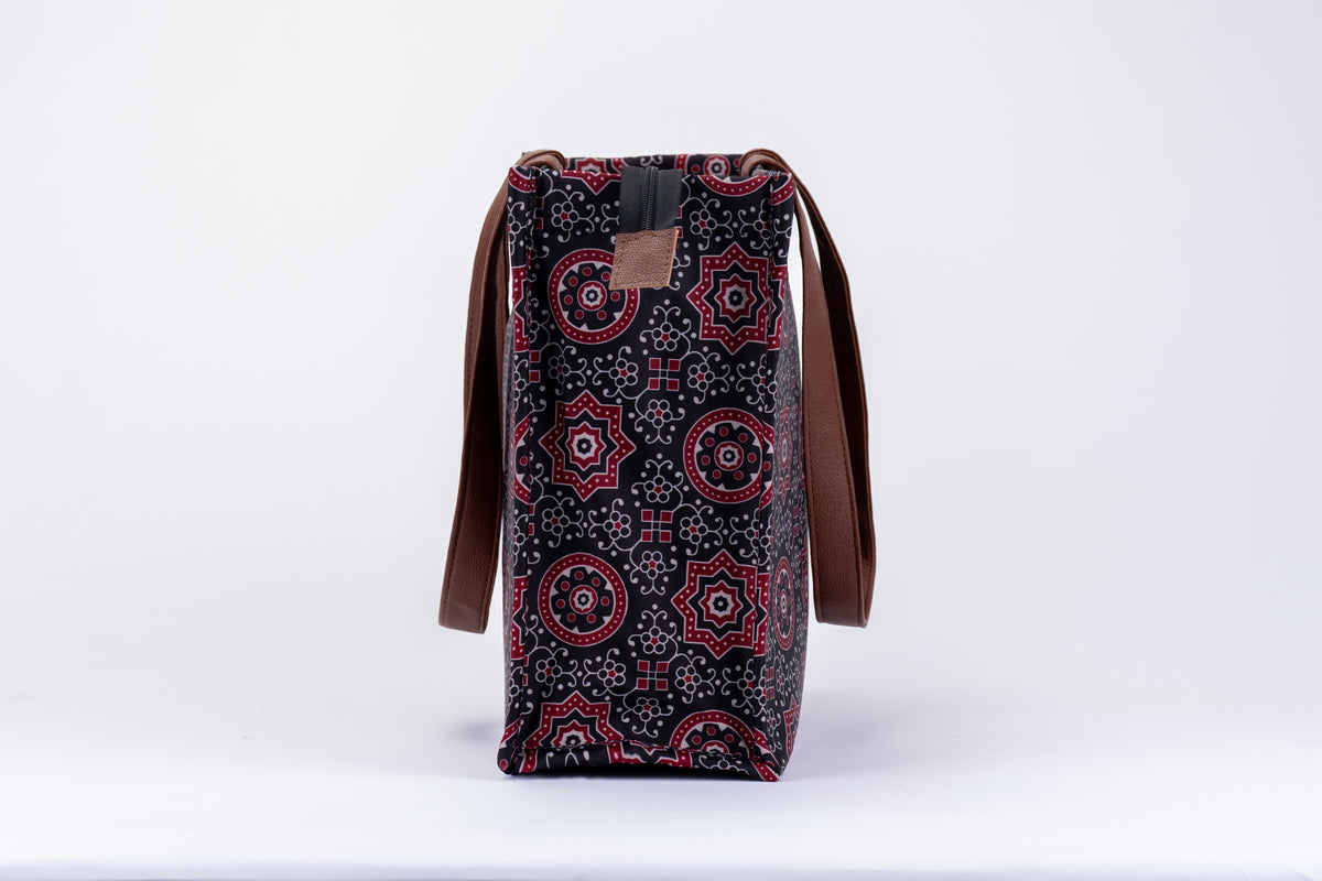 Mommy Bag - Traditional Ajrakh