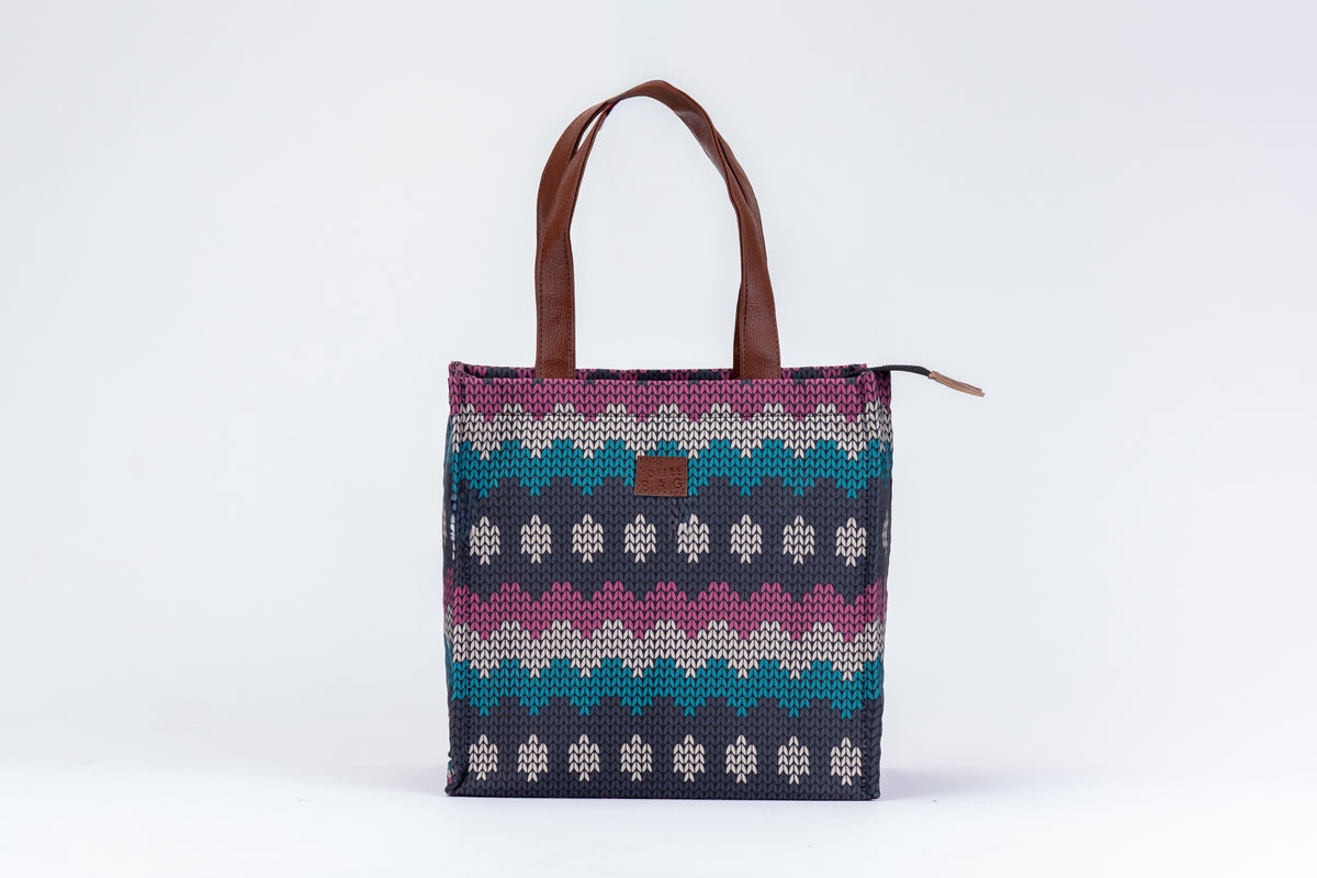 Lunch Bag - Knitted Weave