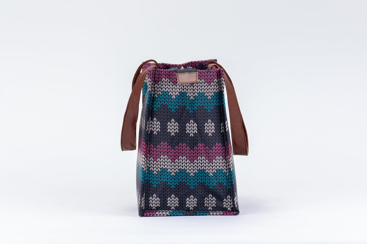Lunch Bag - Knitted Weave