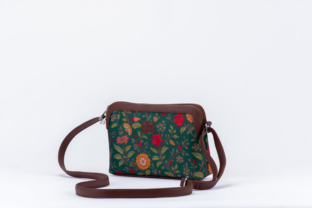 Sling Bag – Green Forest