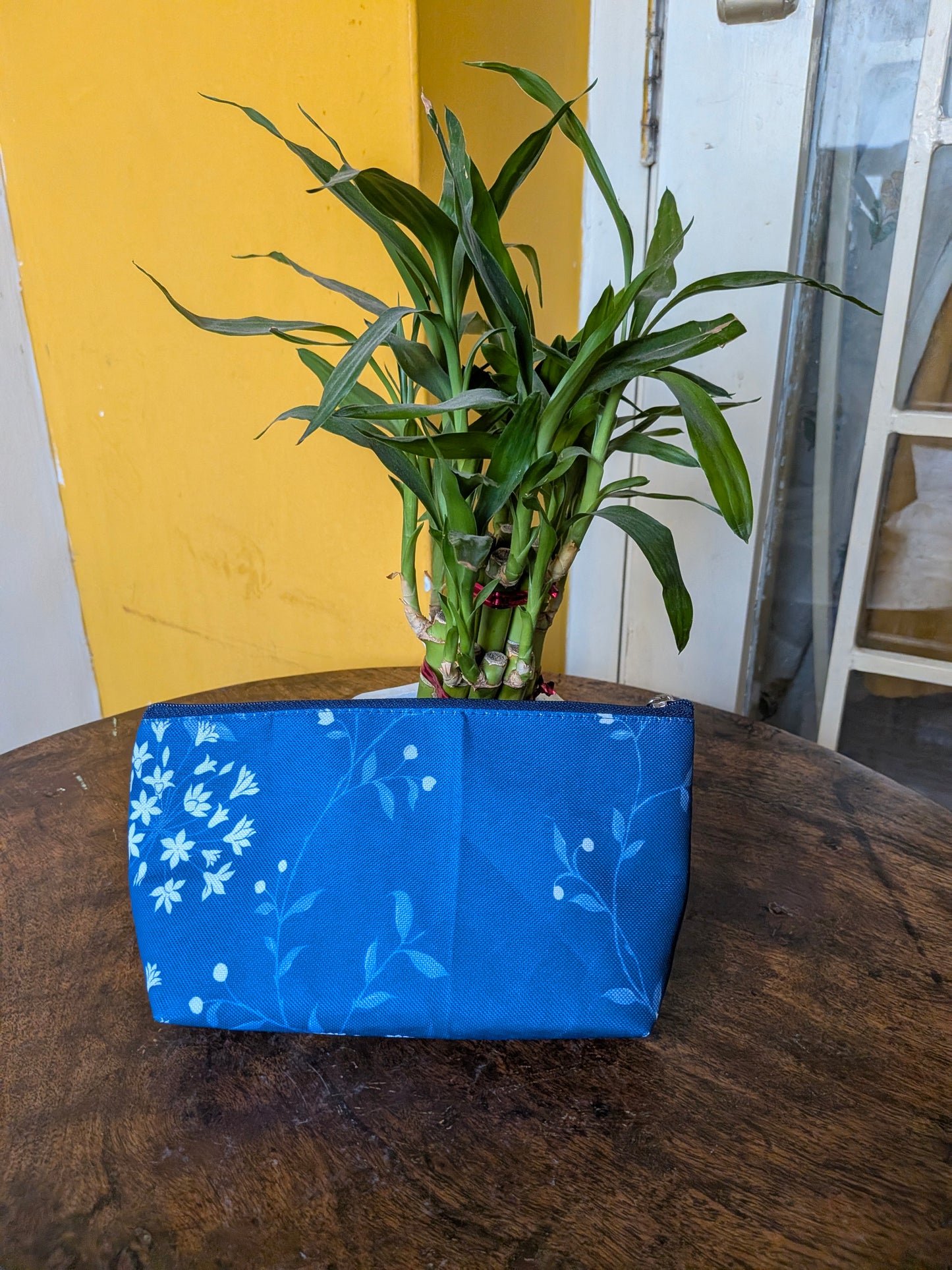 Combo Pouch - Indigo Bloom