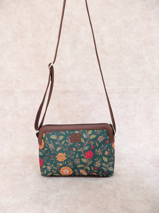 Sling Bag – Green Forest