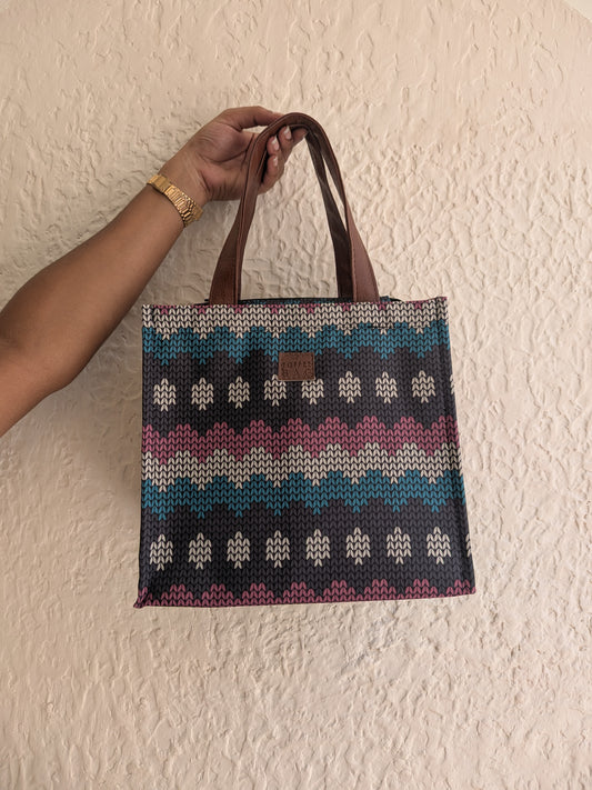 Lunch Bag - Knitted Weave