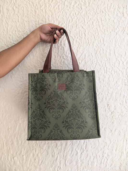 Lunch Bag - Olive Grace