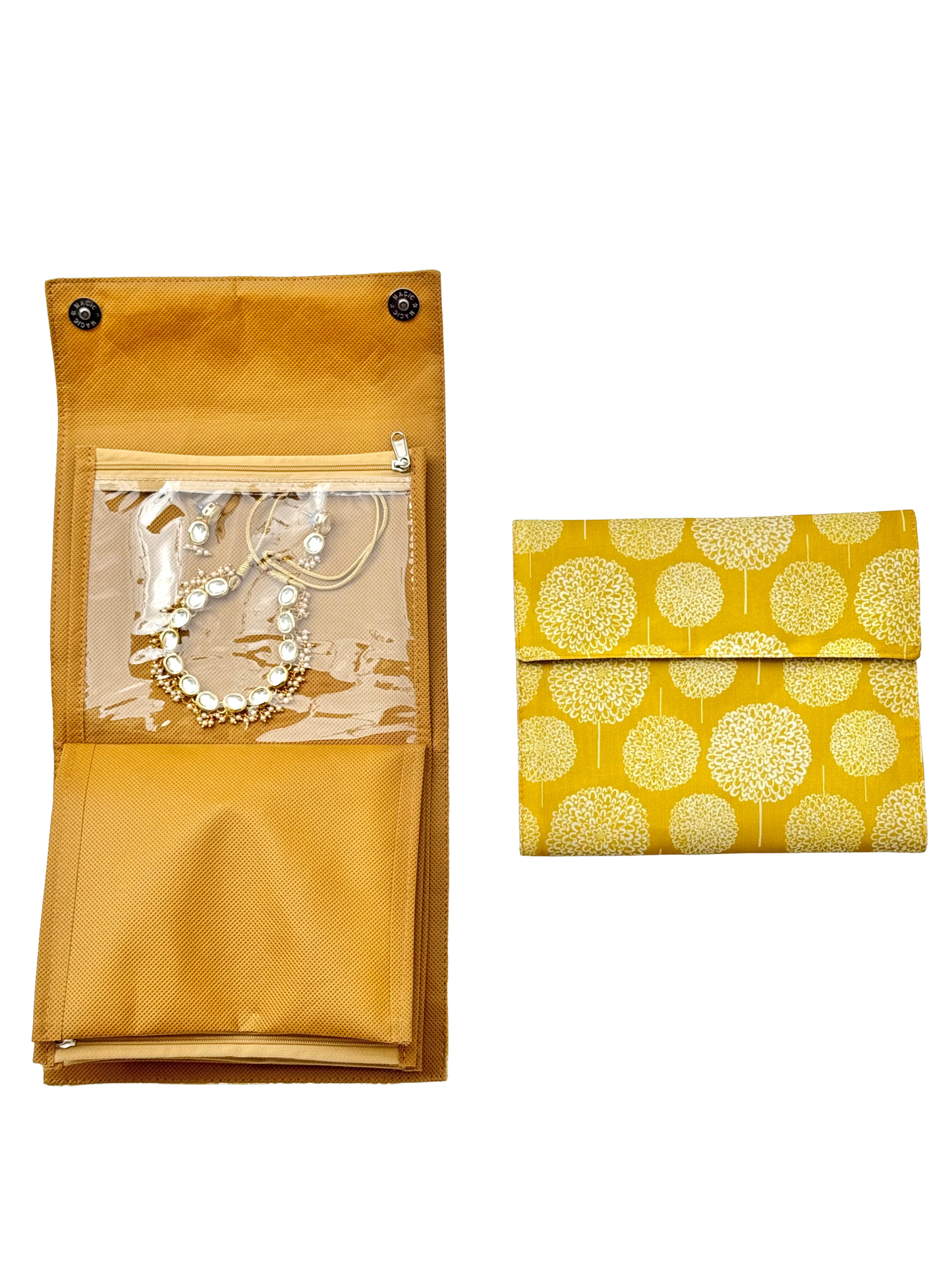 Sunny Bloom Jewel Pouch