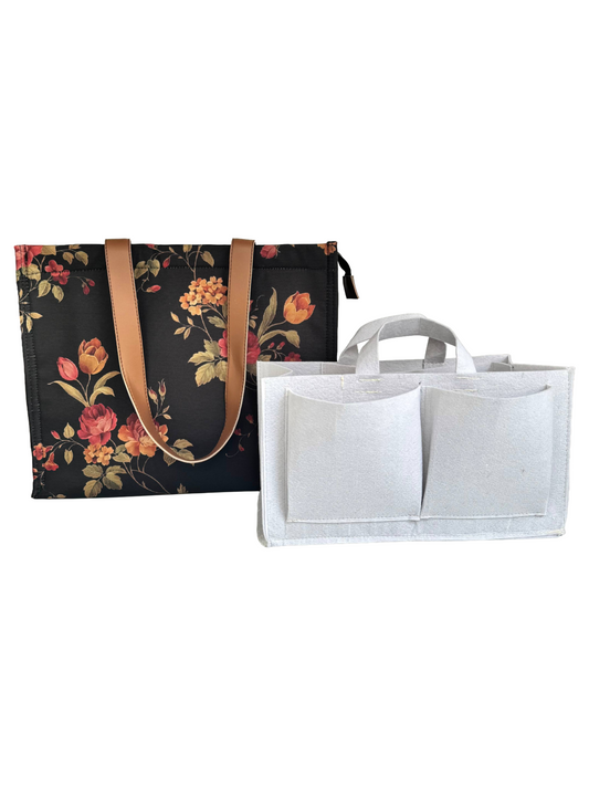 Vintage Rose Mommy Bag