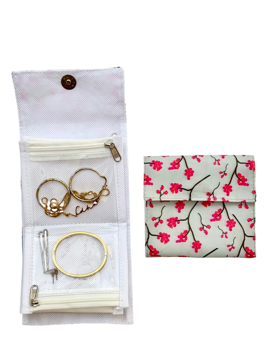 Cherry Blossom Jewel Pouch