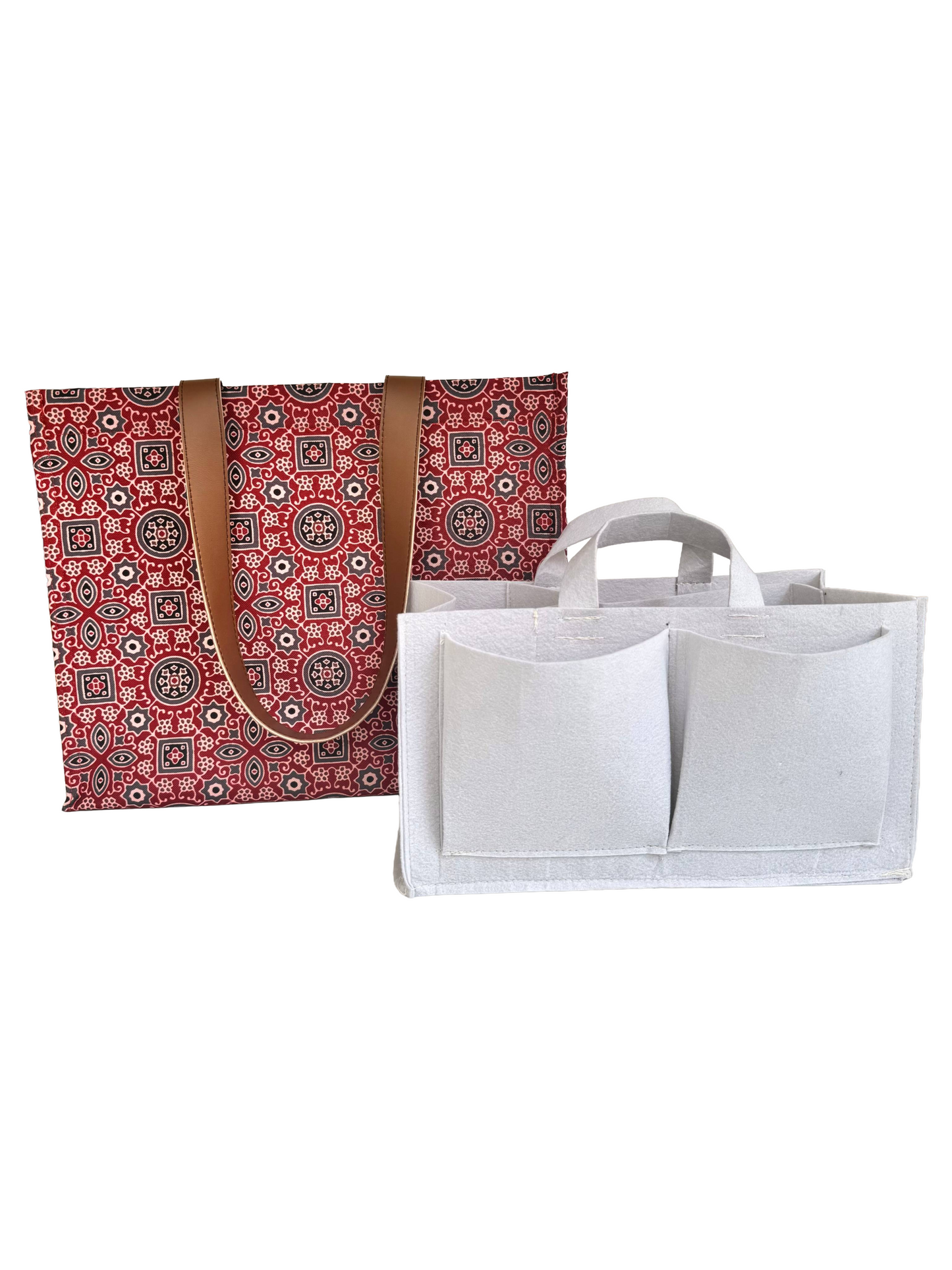 Mommy Bag- Royal Ajrakh