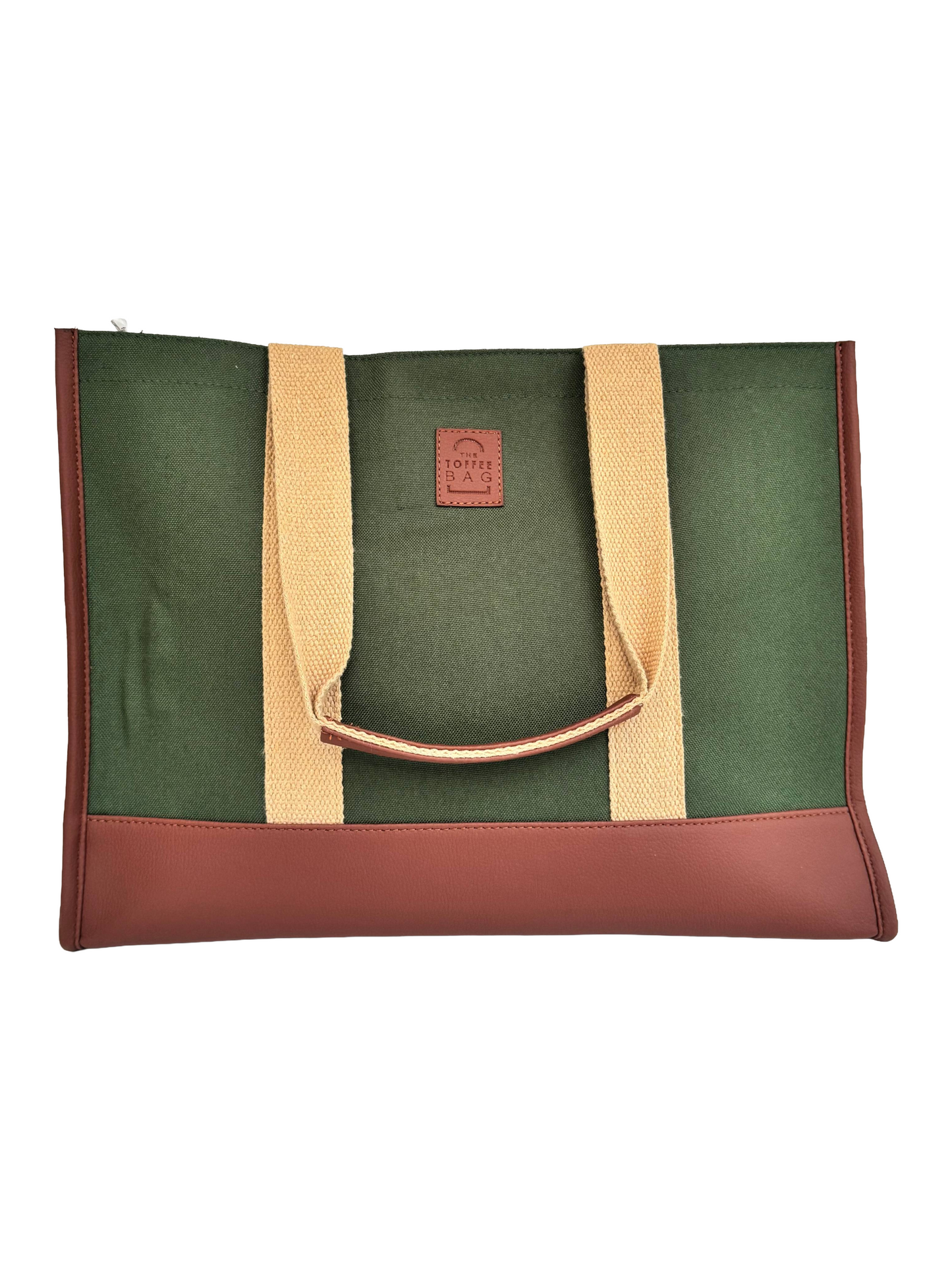 Dark Green Office Tote