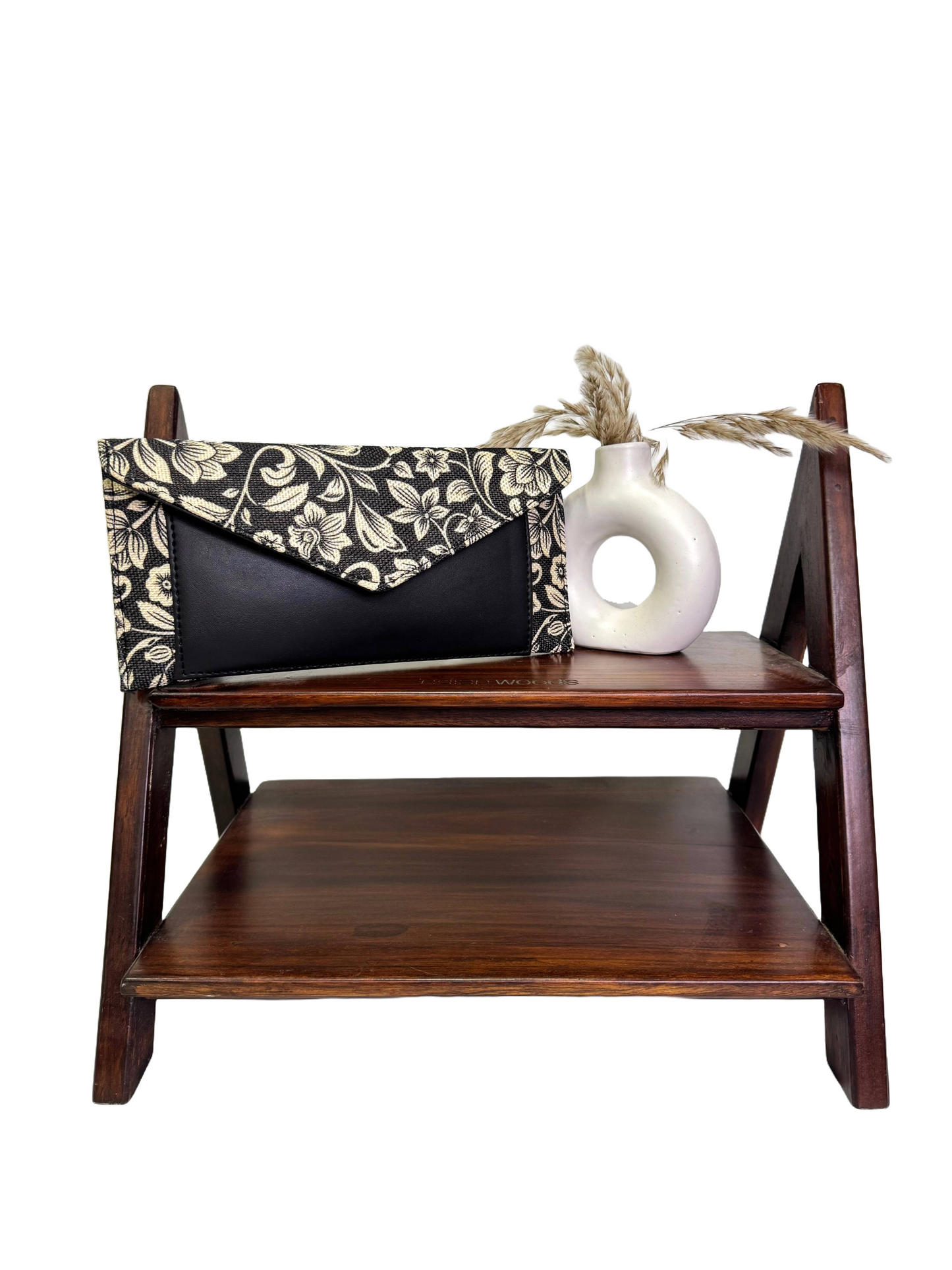 Midnight Bloom Envelope Wallet