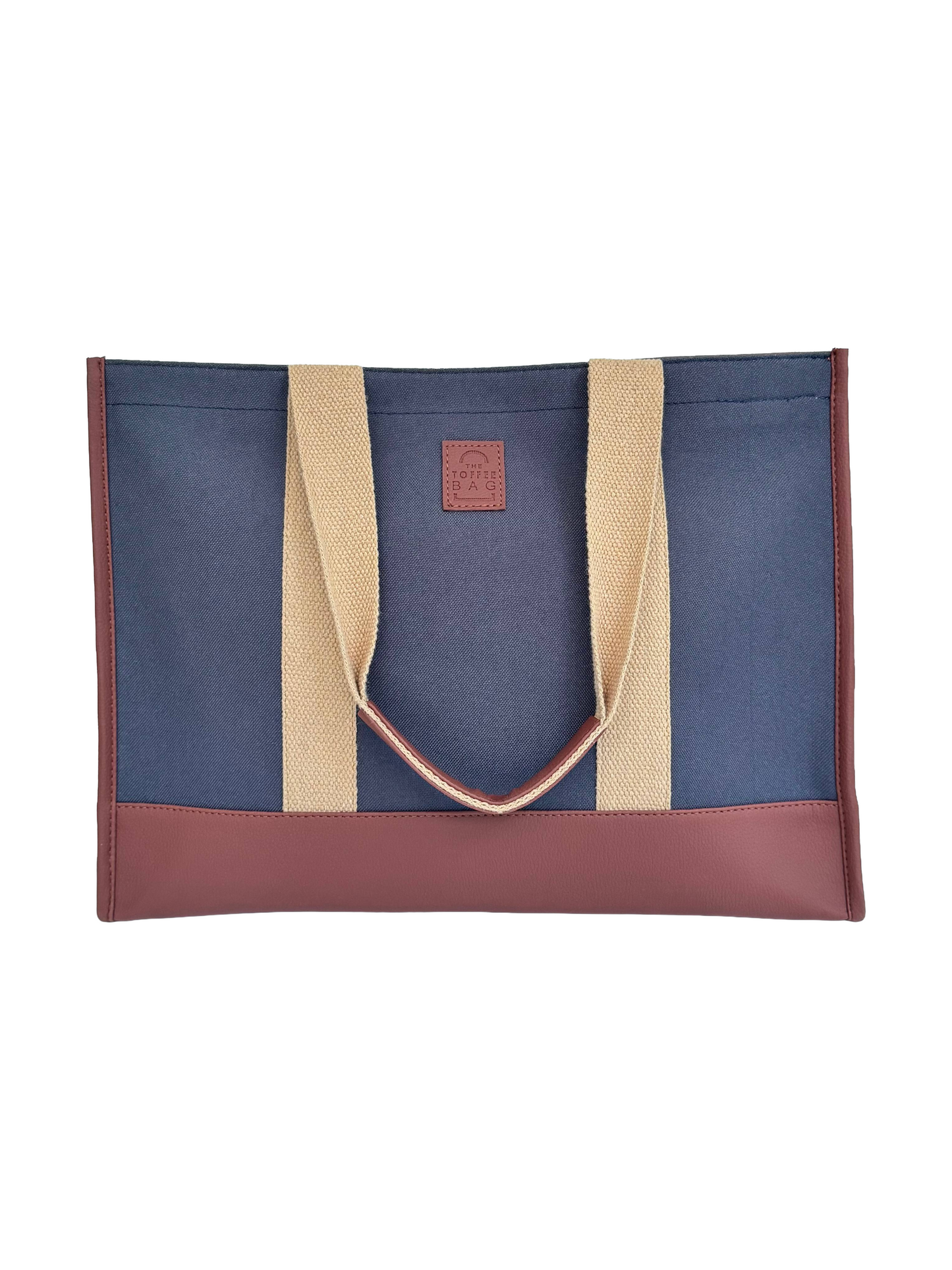 Navy Office Tote