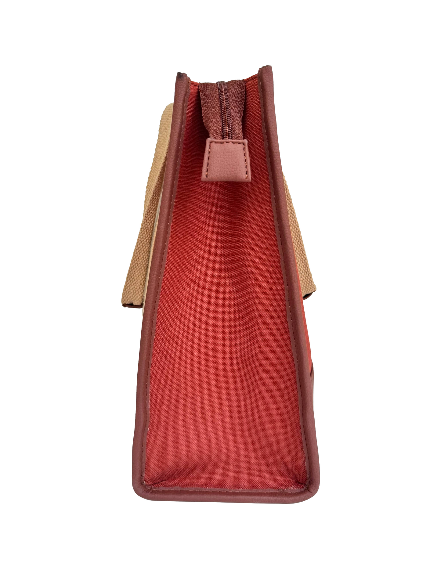 Rust Orange Office Tote